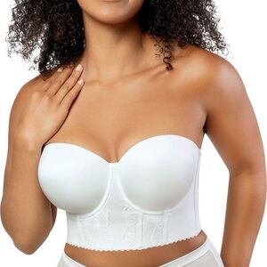 NWT Parfait Elissa Full Busted Strapless Bustier